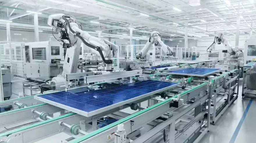 Solar module manufacturing equipment
