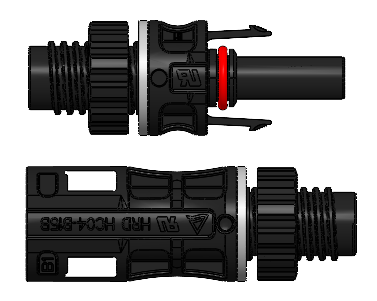 Solar module connectors